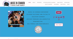 Desktop Screenshot of musicincommon.org